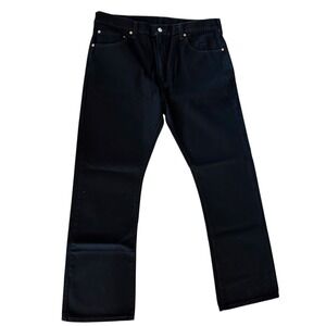 Levis 517 Original‎ Fit Mens Black Straight Leg Denim Jeans W38 L32